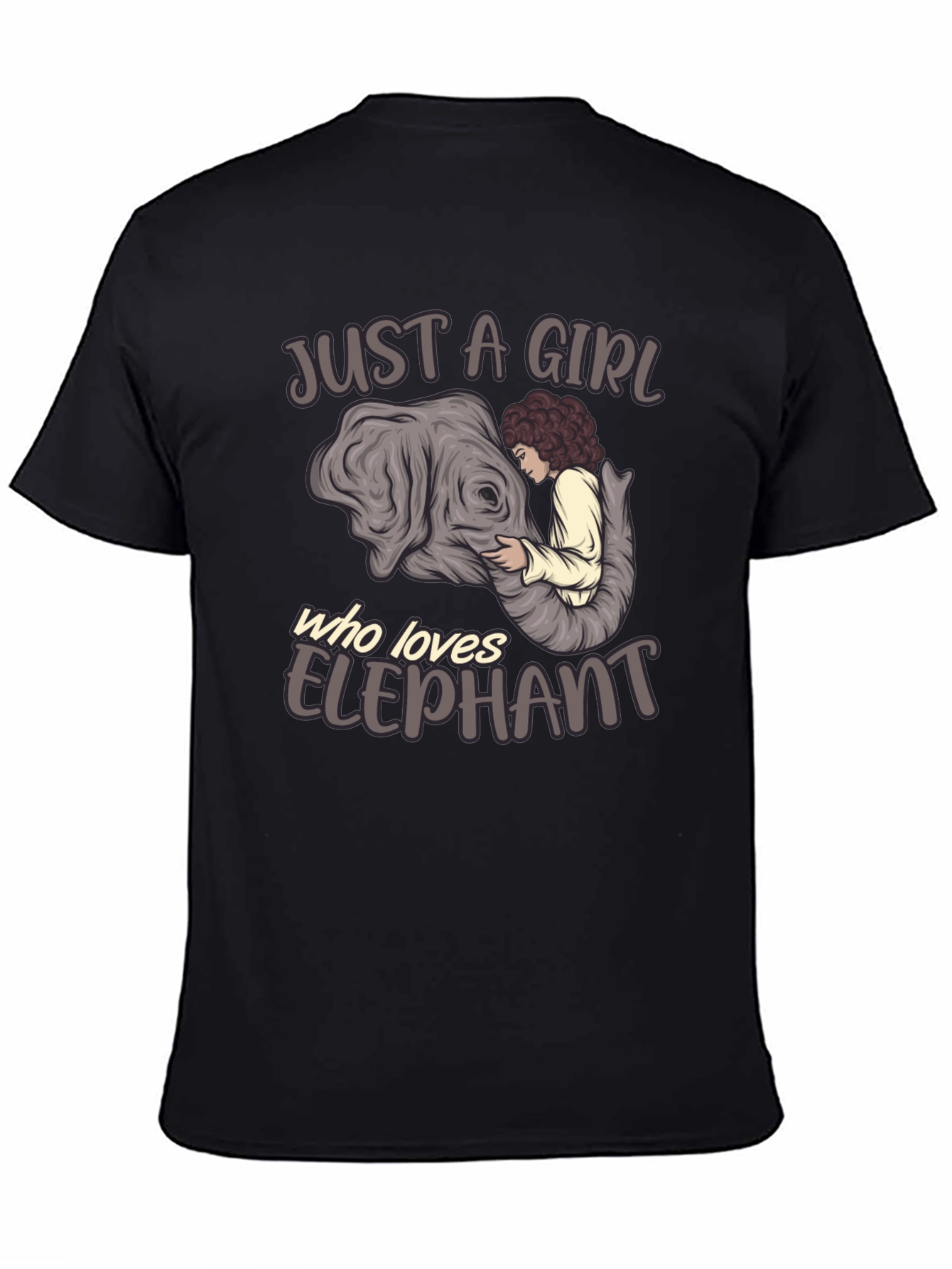 Elephant Lover Girls Graphic Tee