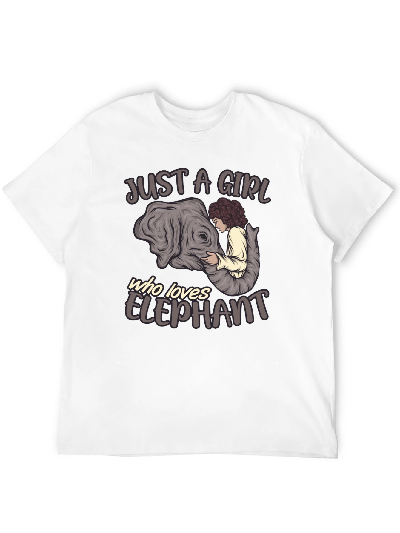Elephant Lover Girls Graphic Tee