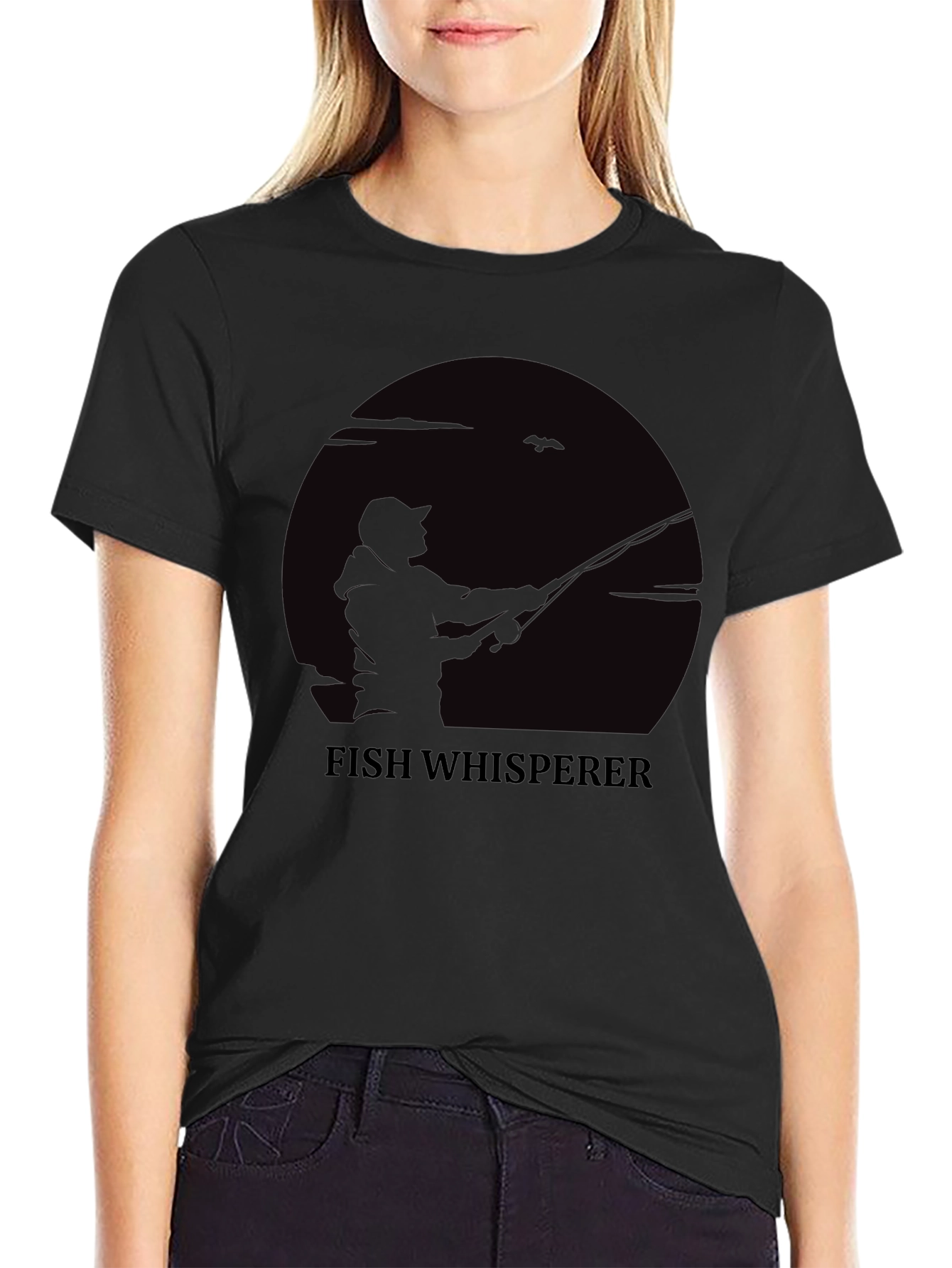 Fish Whisperer T-Shirt - Angler Design