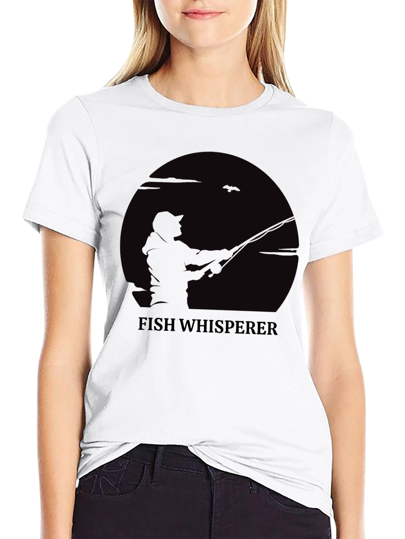 Fish Whisperer T-Shirt - Angler Design