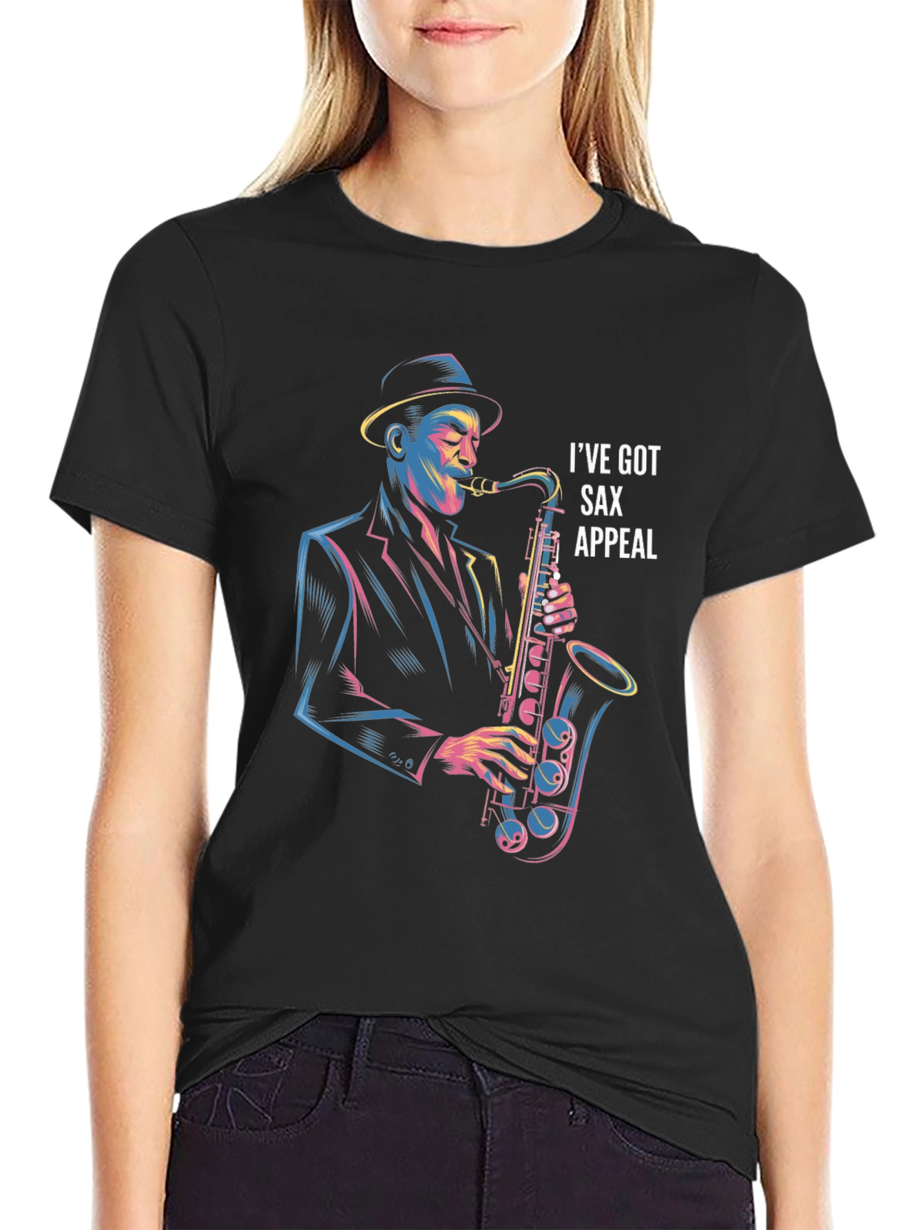 Sax Appeal T-Shirt - Cool Musician Graphic Tee