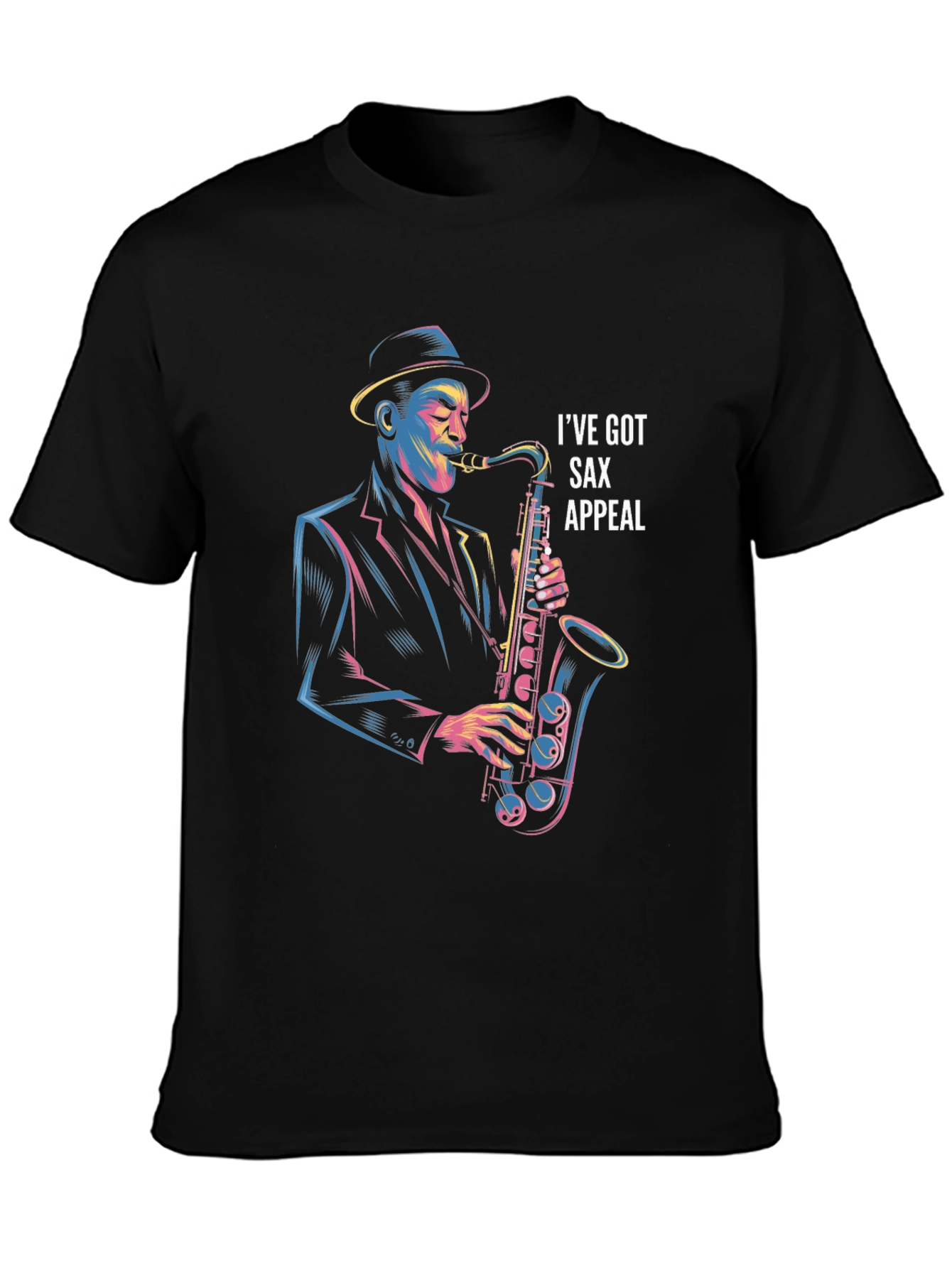Sax Appeal T-Shirt - Cool Musician Graphic Tee