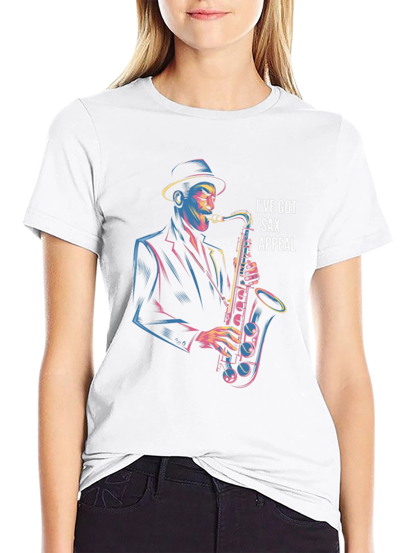 Sax Appeal T-Shirt - Cool Musician Graphic Tee