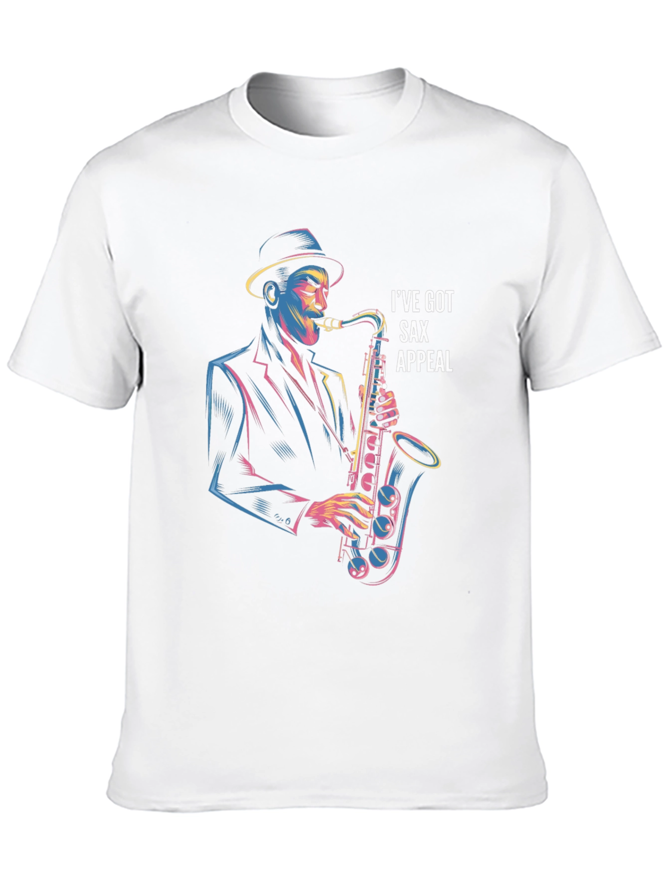 Sax Appeal T-Shirt - Cool Musician Graphic Tee
