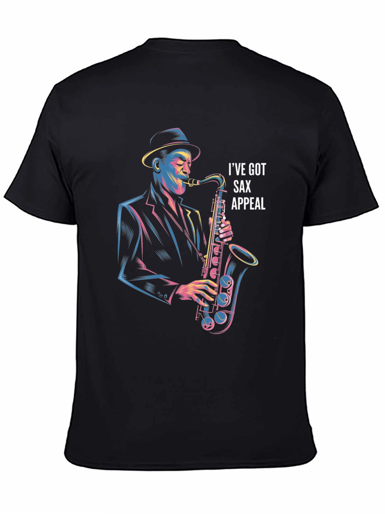 Sax Appeal T-Shirt - Cool Musician Graphic Tee