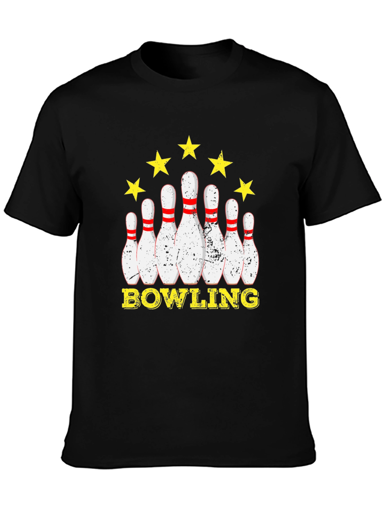Bowling Star Graphic T-Shirt