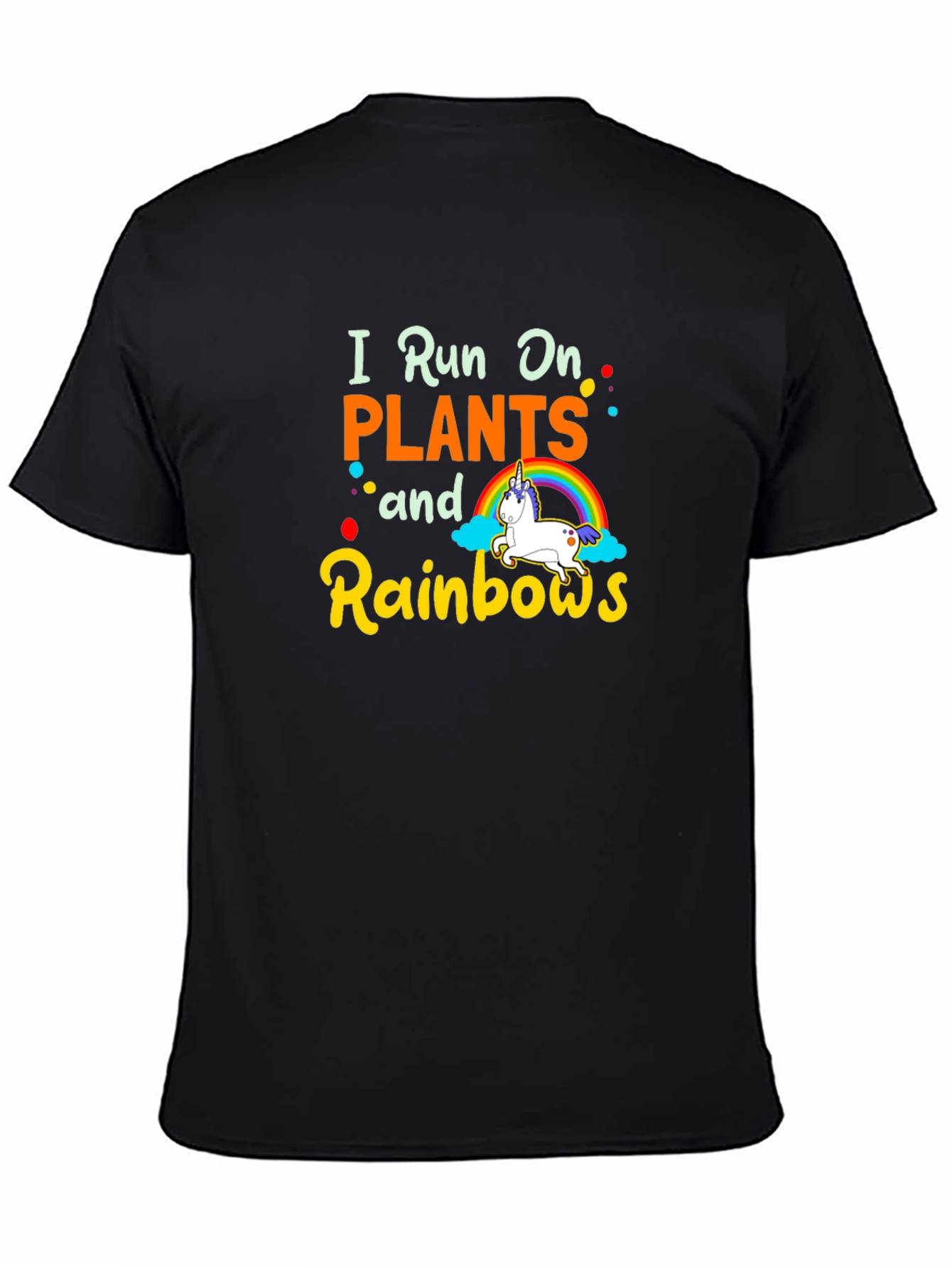 Plants and Rainbows Graphic T-Shirt