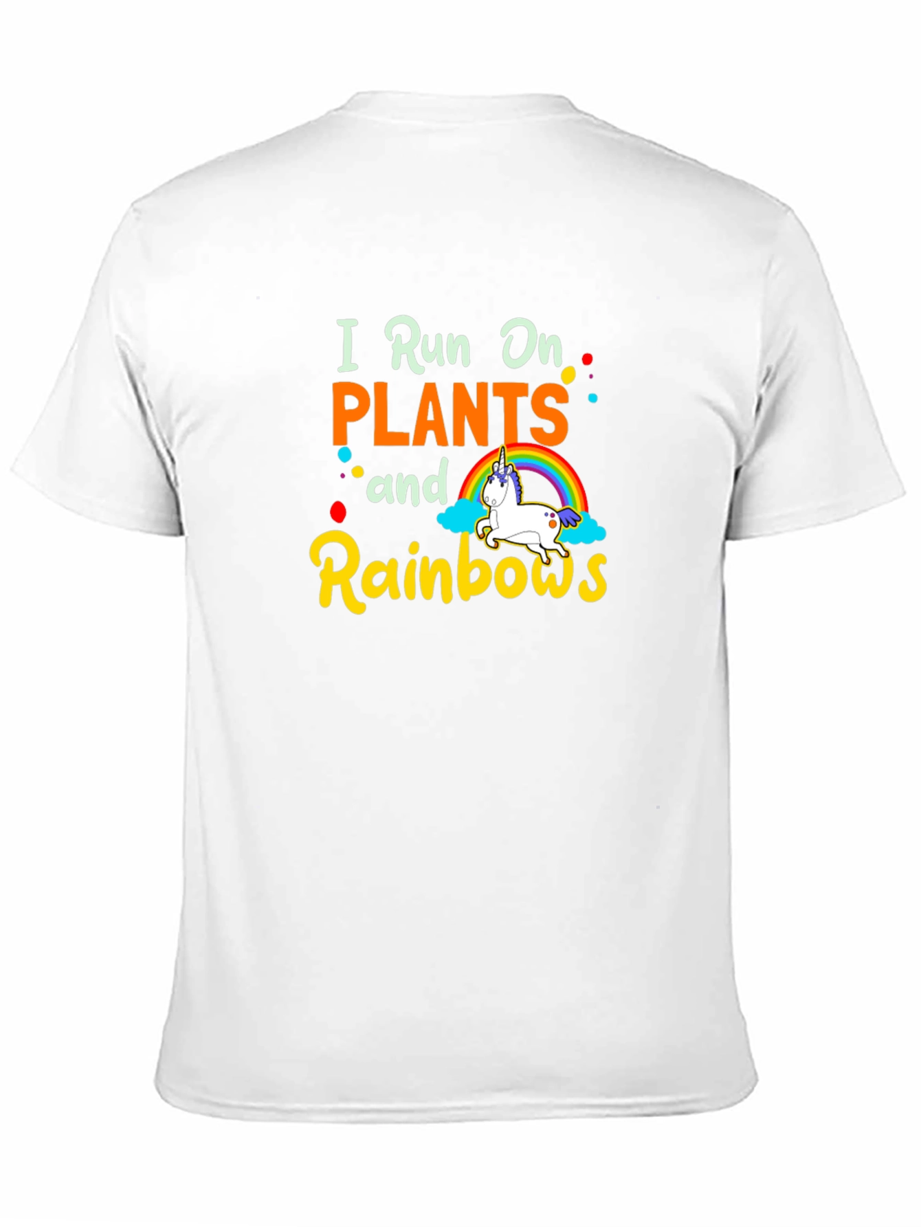 Plants and Rainbows Graphic T-Shirt