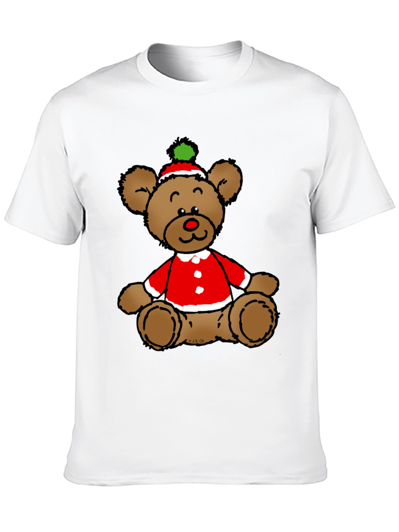 Christmas Teddy Bear Graphic Tee