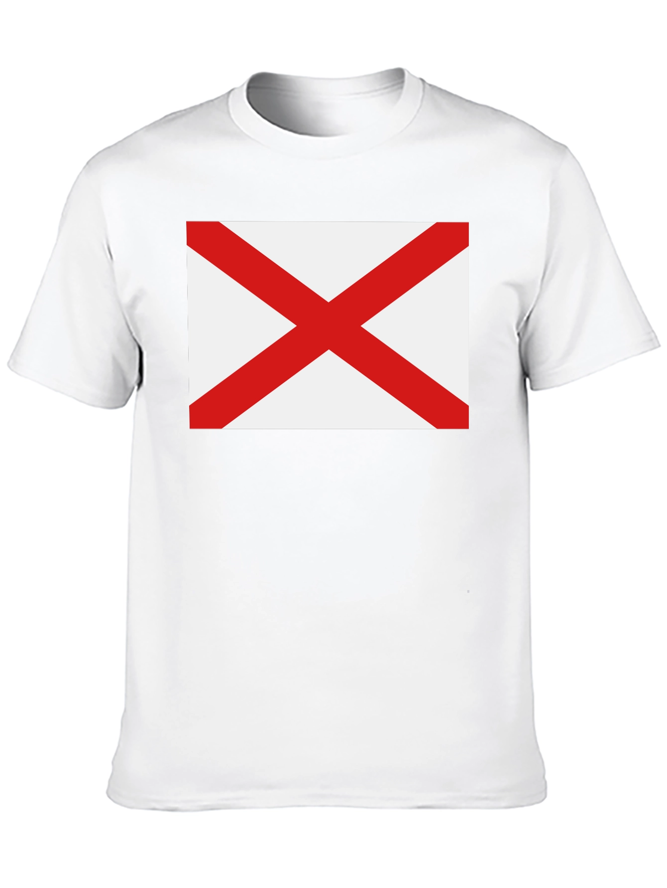 Alabama Flag Graphic T-Shirt - Black