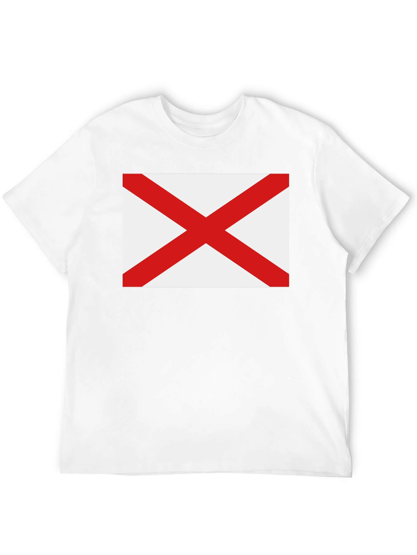 Alabama Flag Graphic T-Shirt - Black