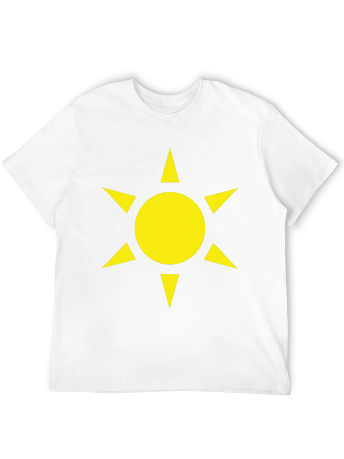 Sun Star Graphic Black T-Shirt
