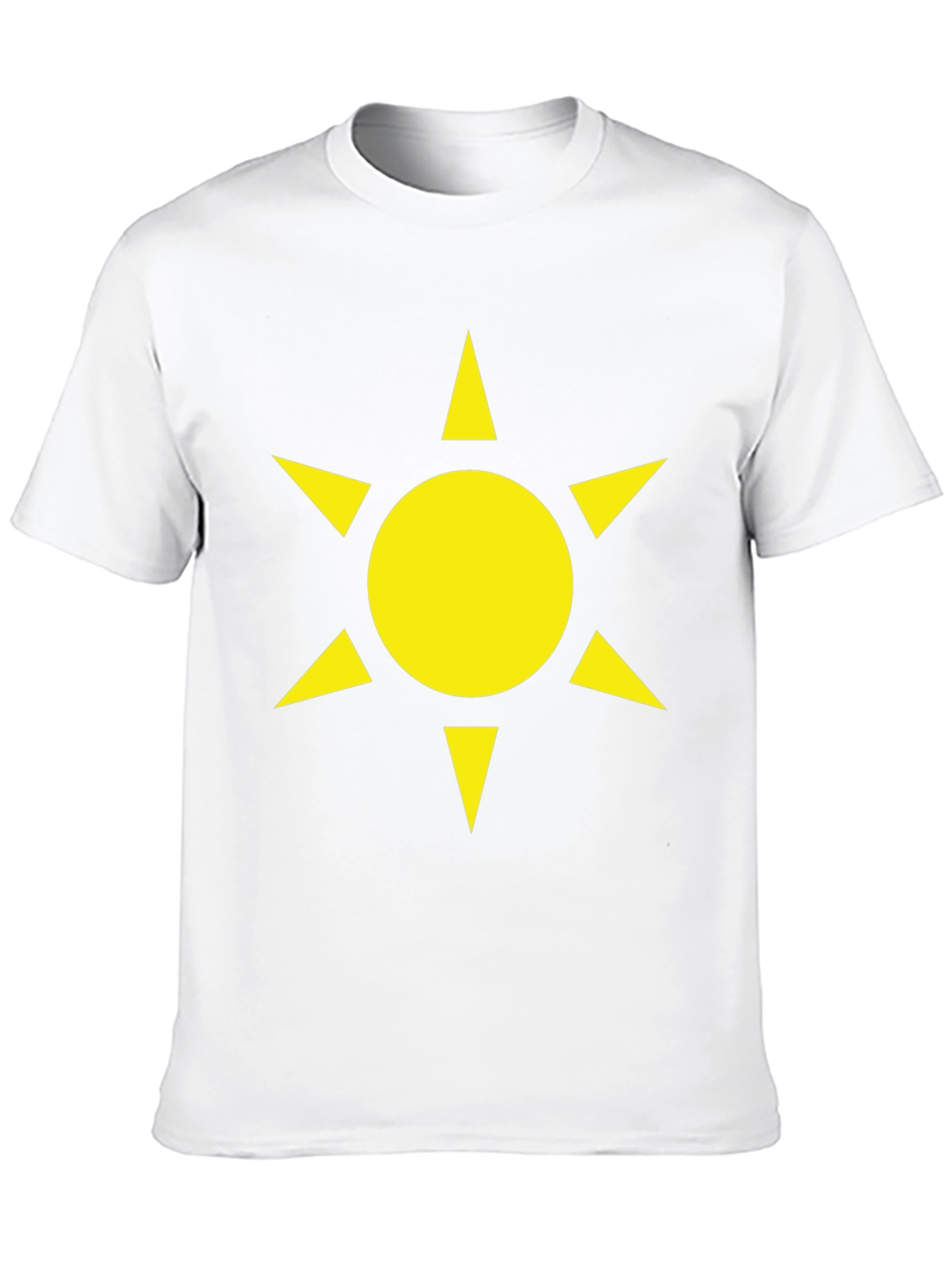 Sun Star Graphic Black T-Shirt