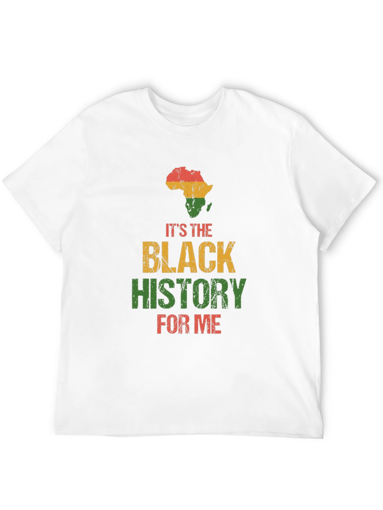 Black History T-Shirt - Africa Map Pride