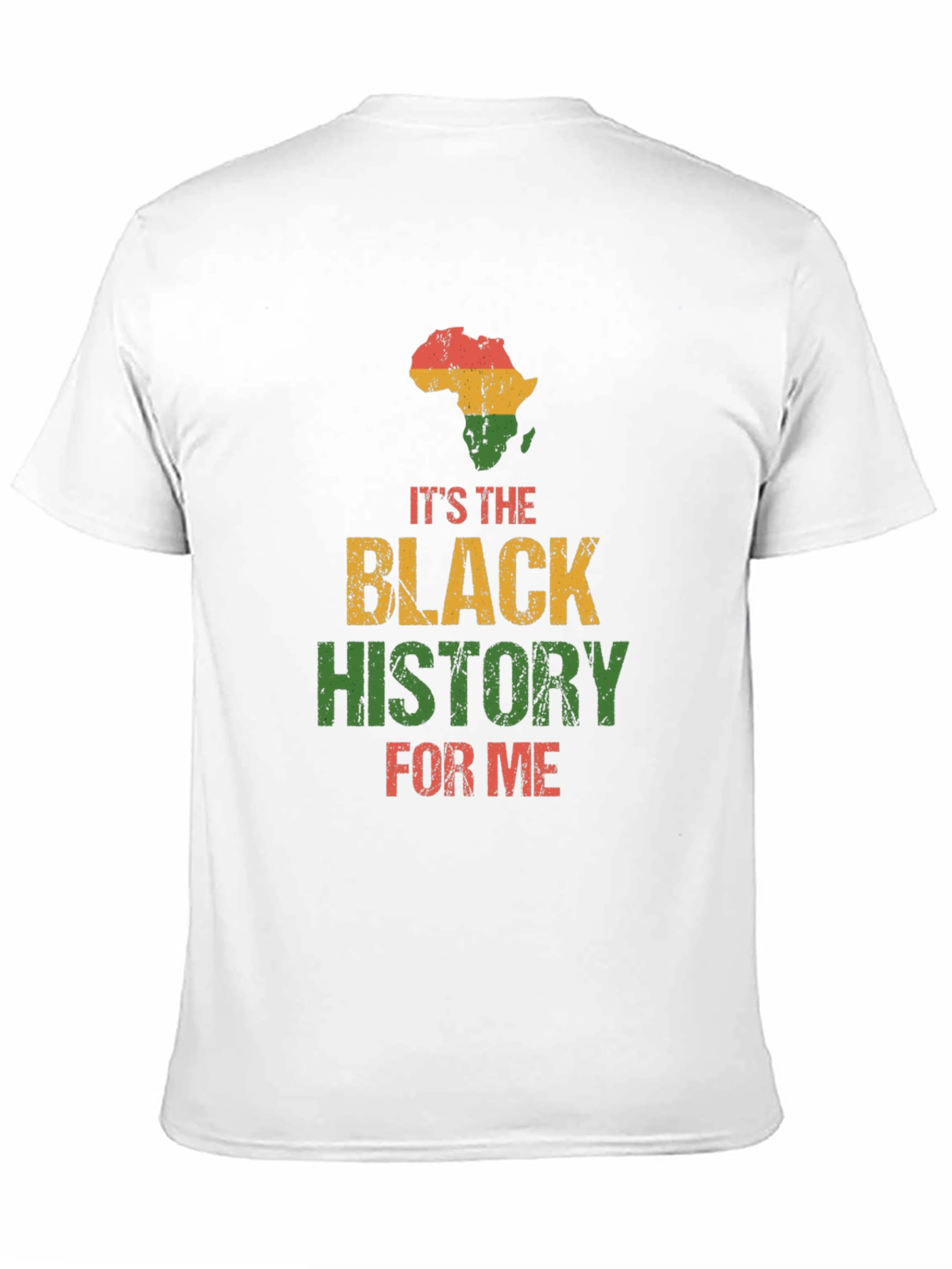 Black History T-Shirt - Africa Map Pride
