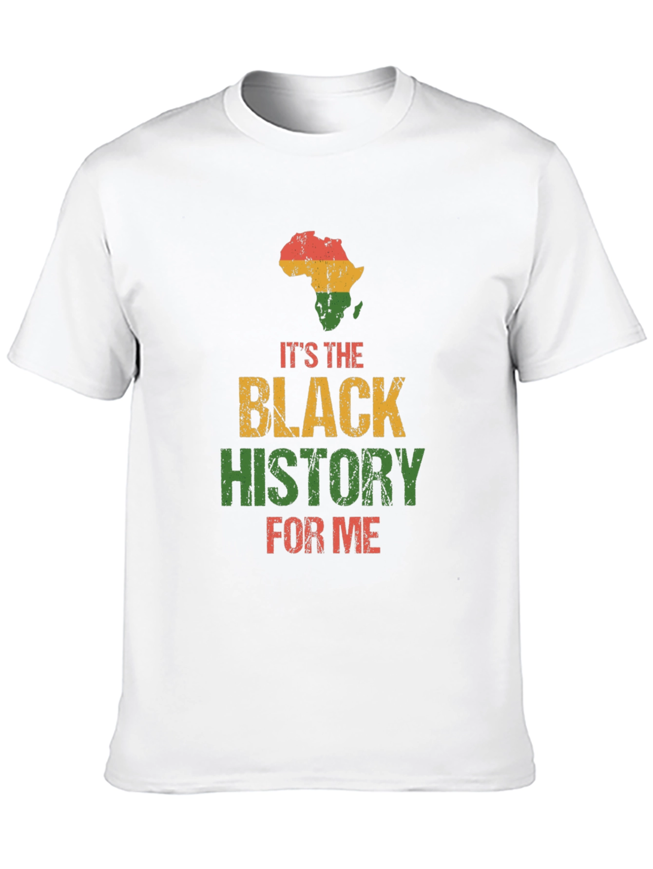 Black History T-Shirt - Africa Map Pride