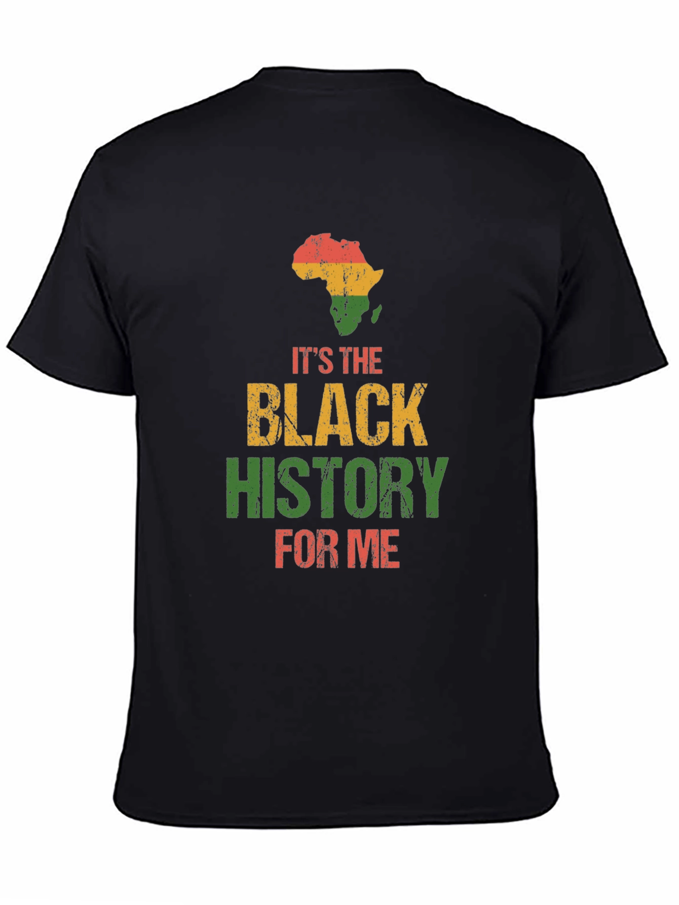 Black History T-Shirt - Africa Map Pride