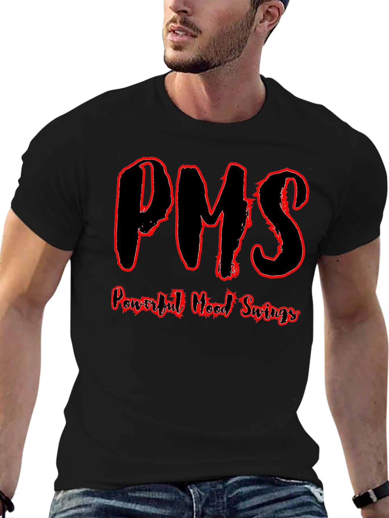 PMS Powerful Mood Swings Funny T-Shirt