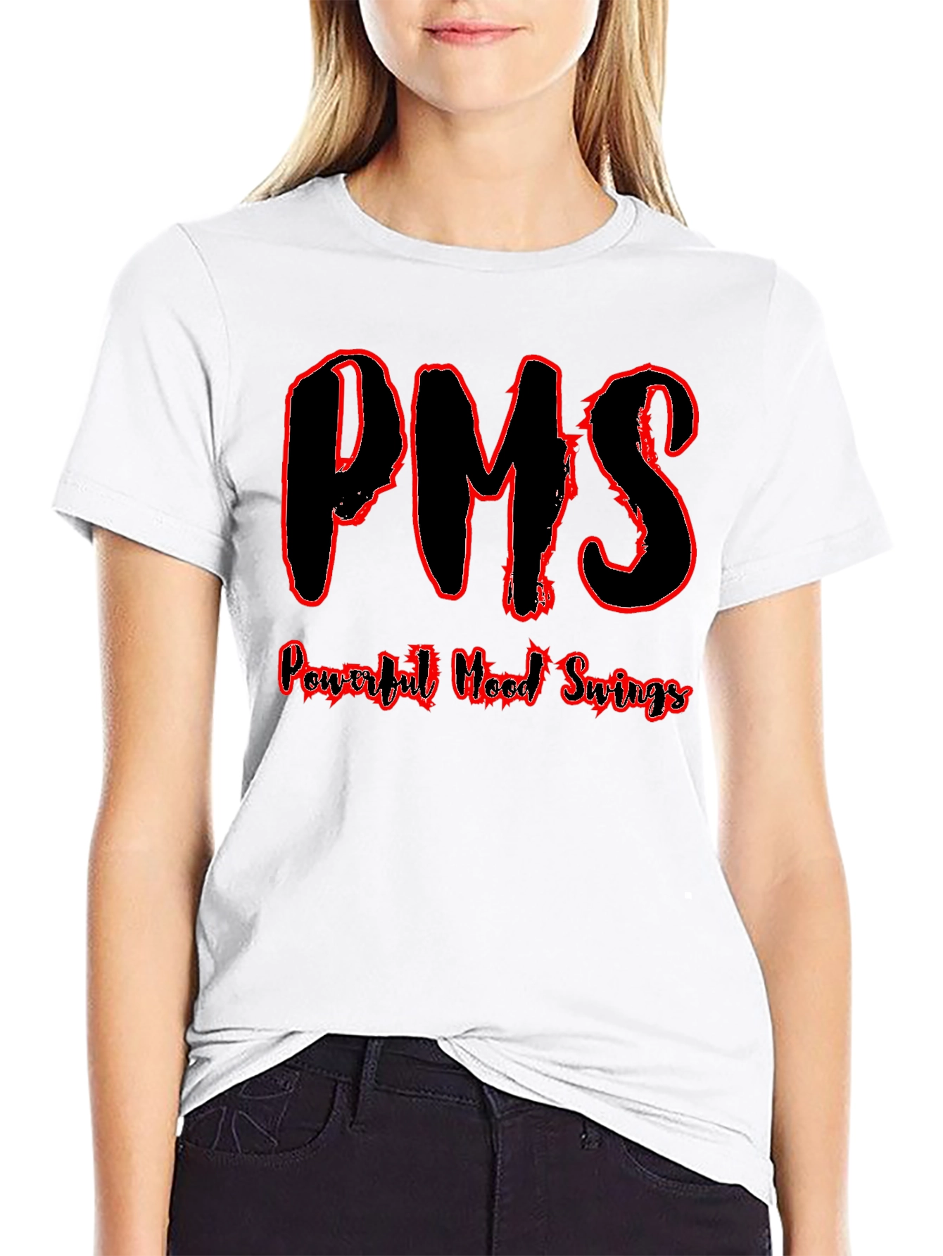 PMS Powerful Mood Swings Funny T-Shirt