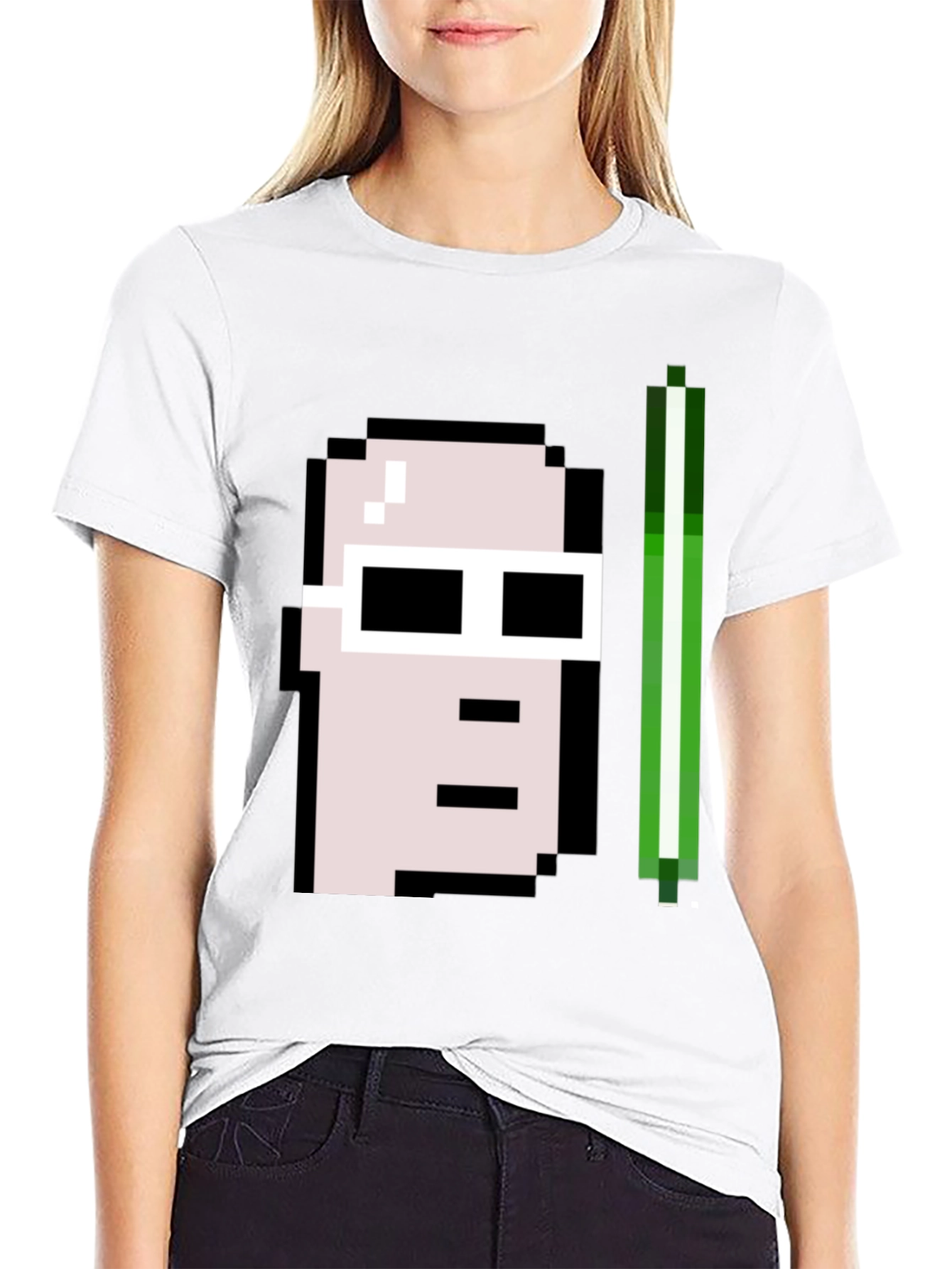Pixel Punk Graphic Tee - Retro Gaming Style