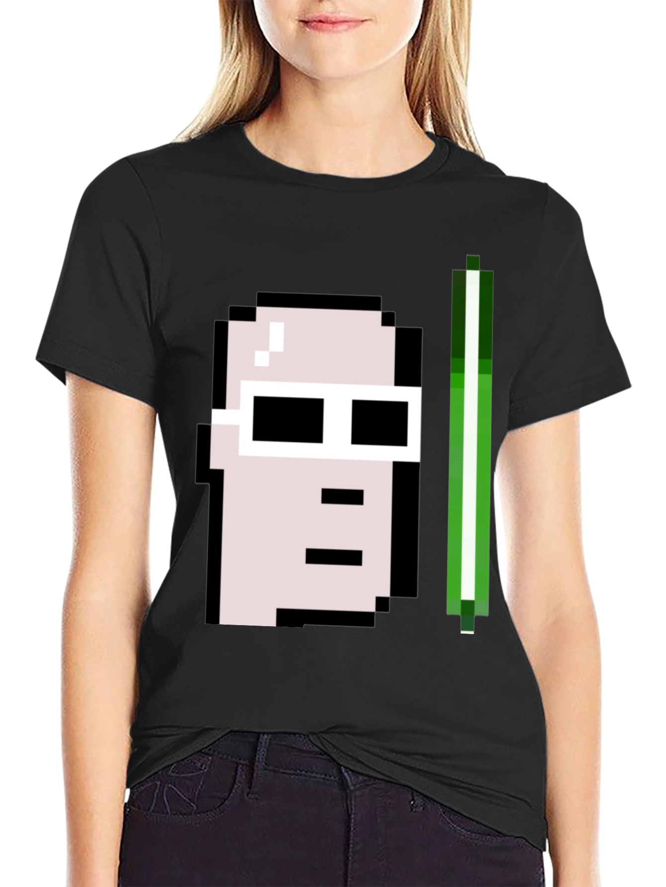Pixel Punk Graphic Tee - Retro Gaming Style