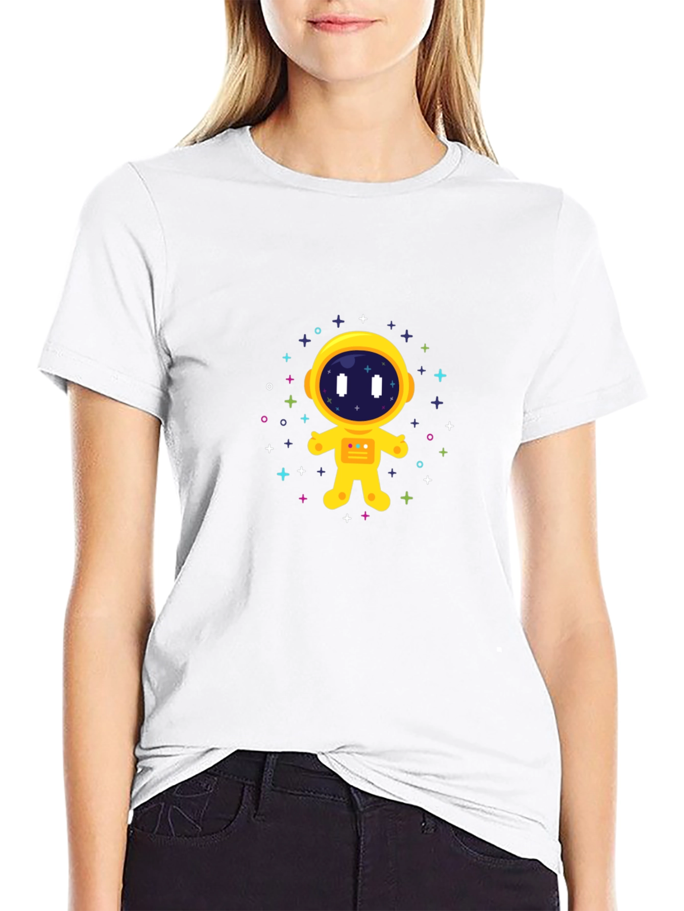 Astronaut Graphic Tee - Space Lovers T-Shirt