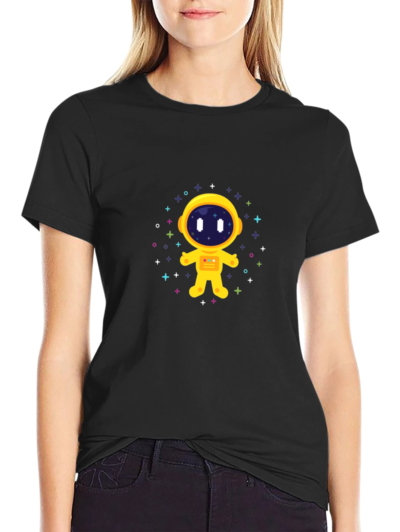 Astronaut Graphic Tee - Space Lovers T-Shirt