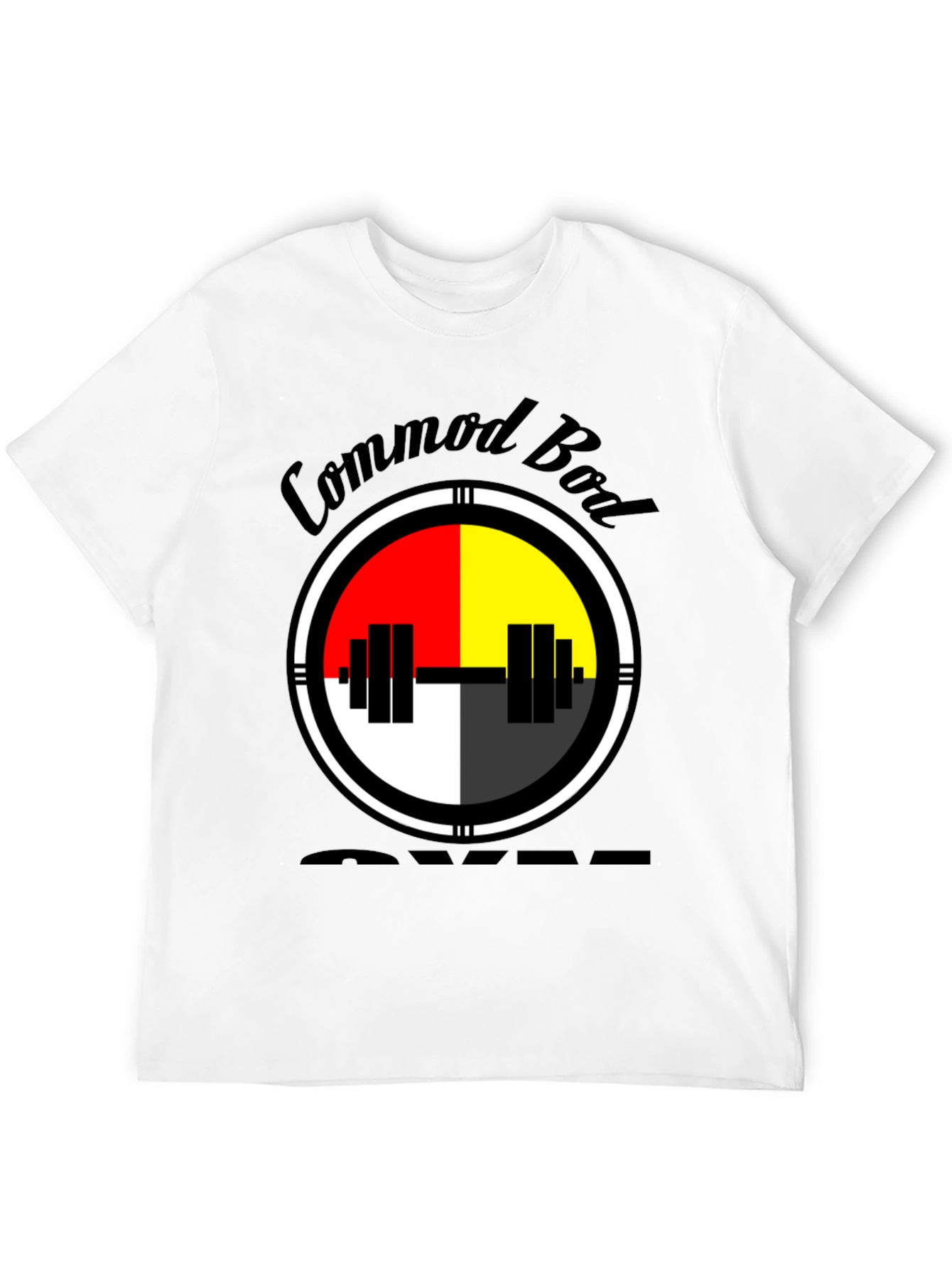 Commod Bod Gym T-Shirt - Black