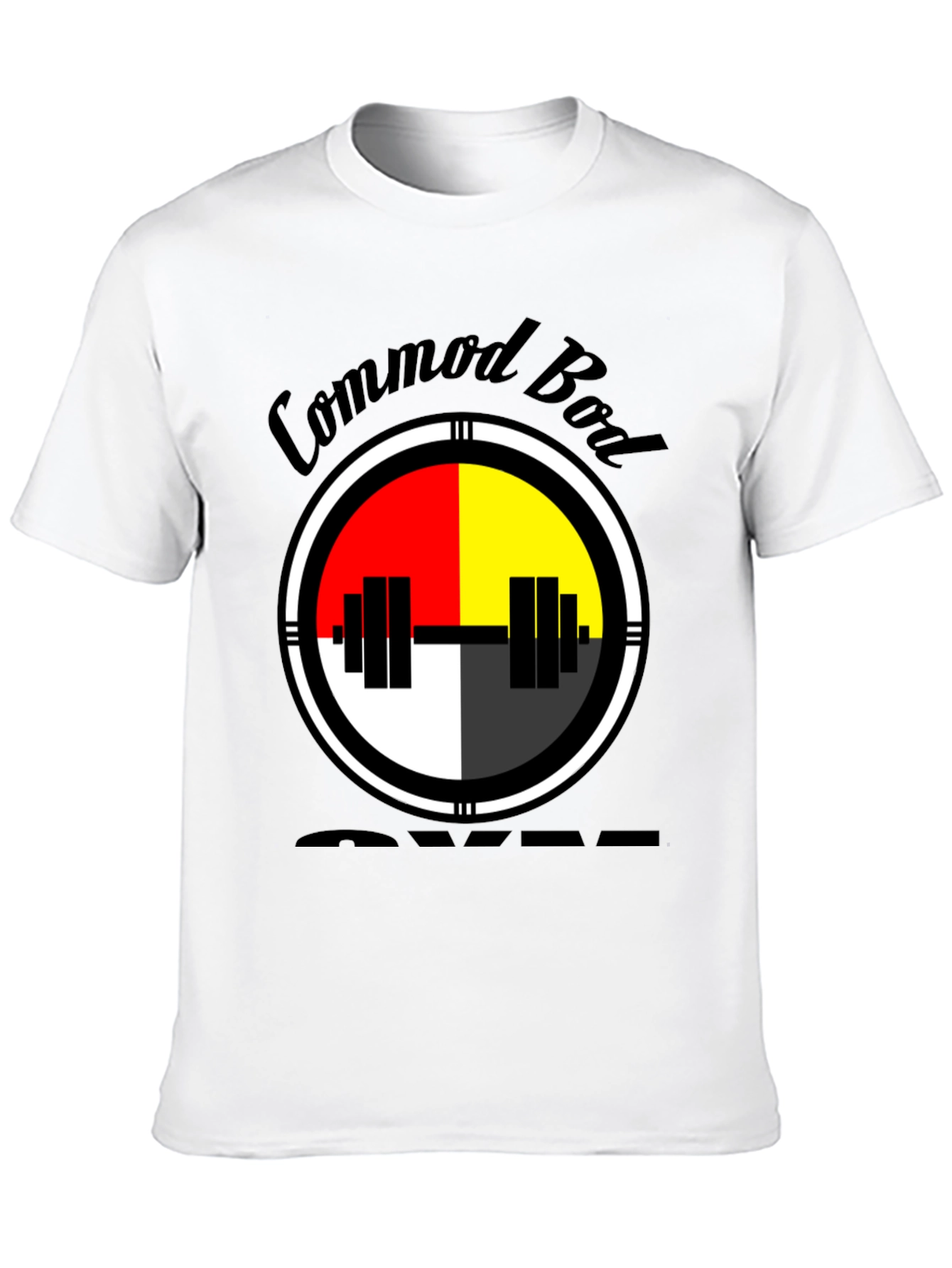 Commod Bod Gym T-Shirt - Black