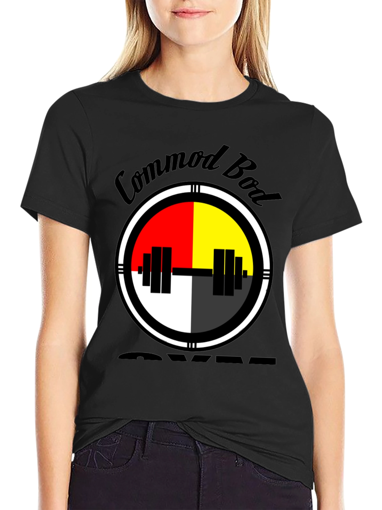Commod Bod Gym T-Shirt - Black