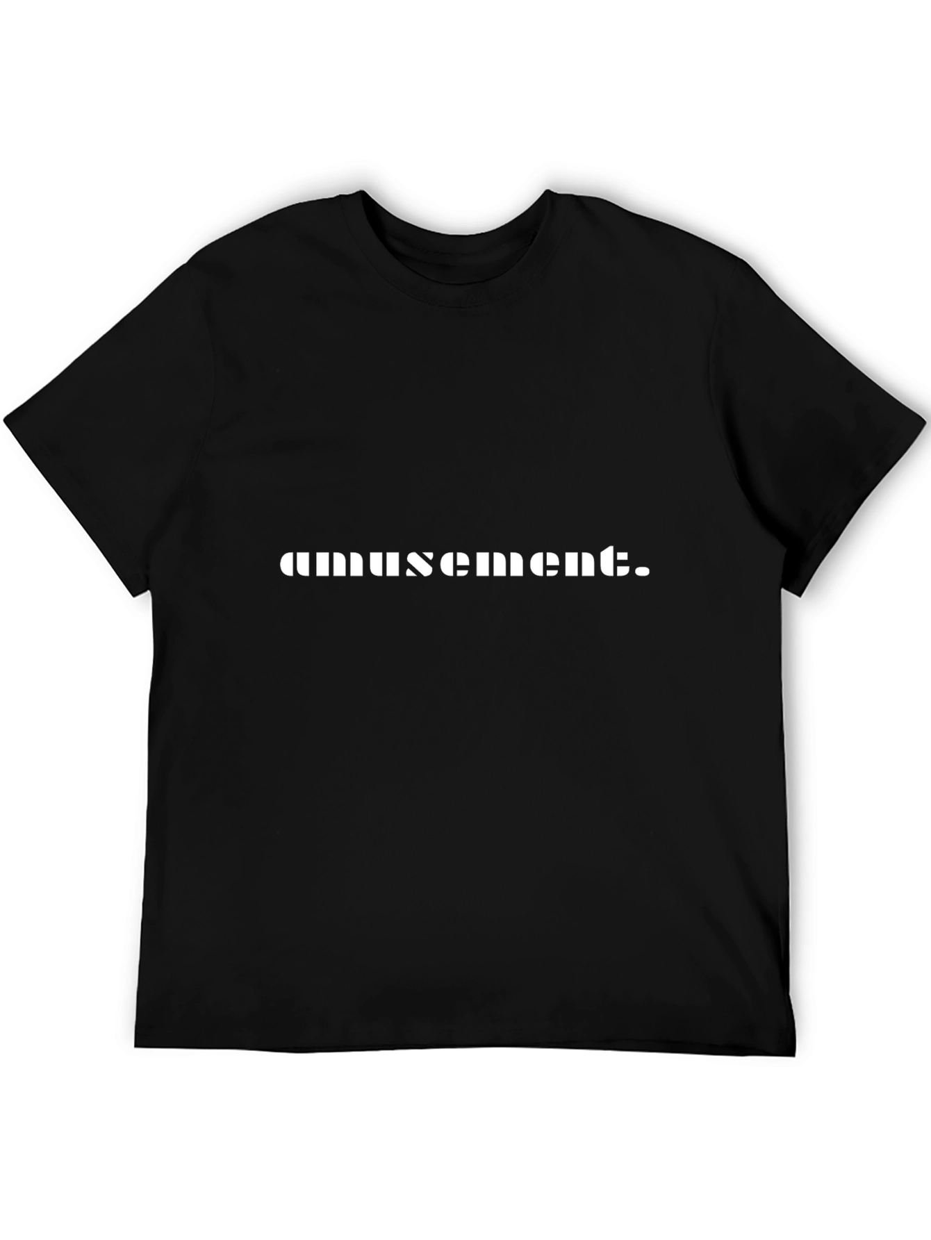 Amusement Graphic Tee - Casual Style