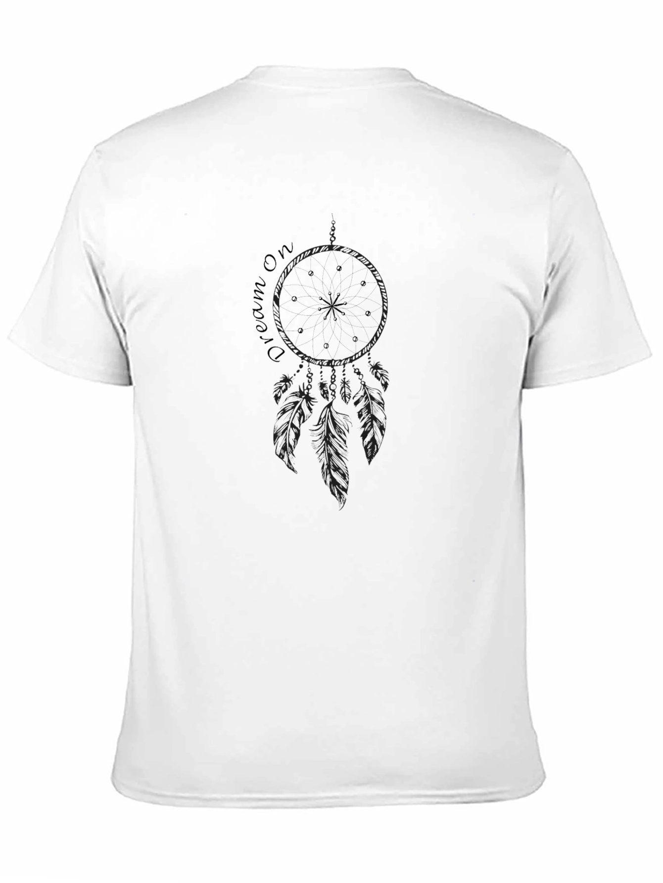 Dream On Black Graphic Tee