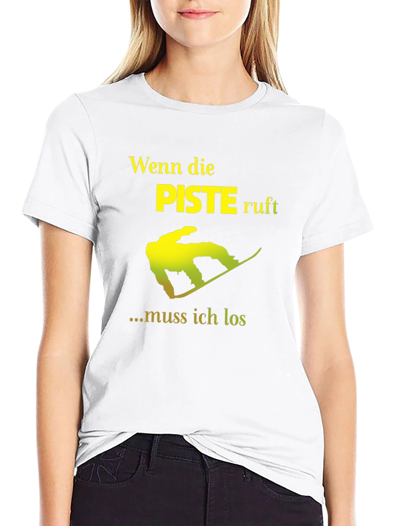 Wenn die Piste Ruft T-Shirt
