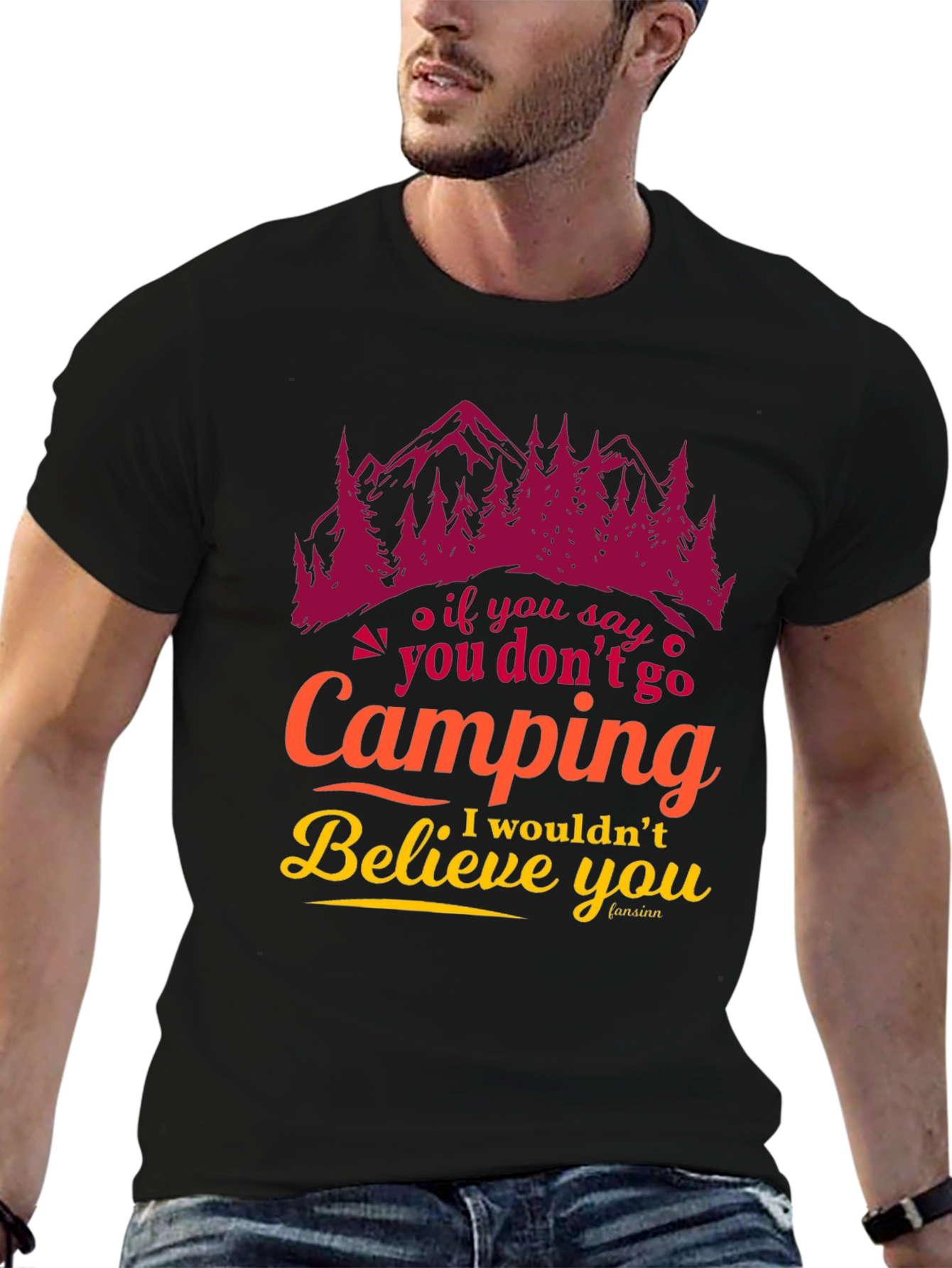 Camping Graphic Tee - Believe You Camping Lover