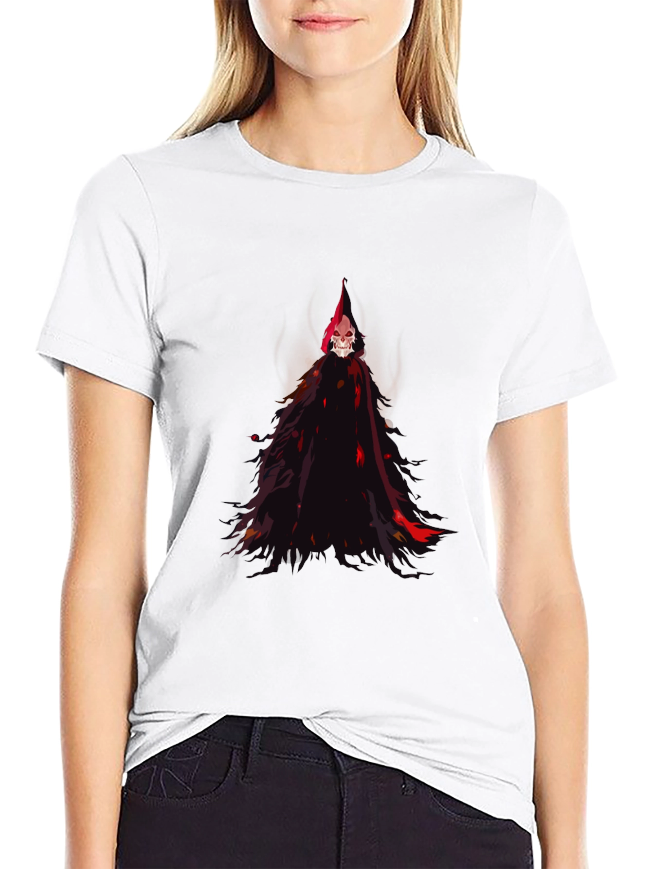 Grim Reaper Graphic Tee - Black