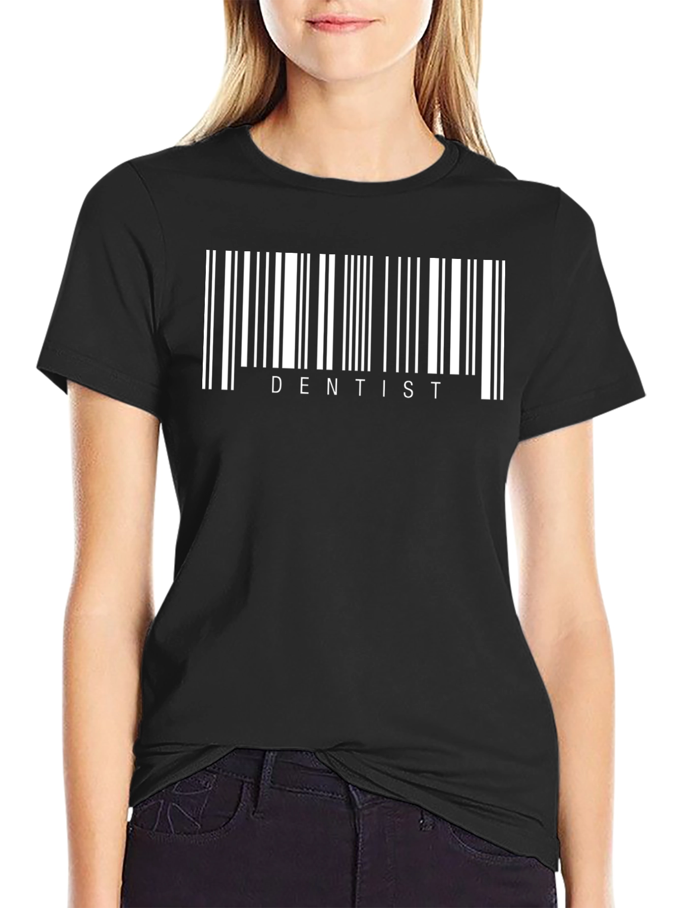 Dentist Barcode T-Shirt - Funny Dental Humor Tee
