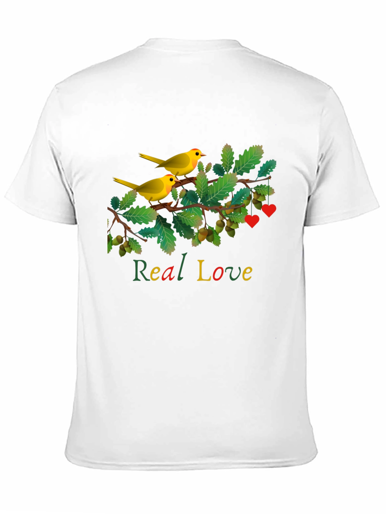Real Love Bird Branch Graphic Tee