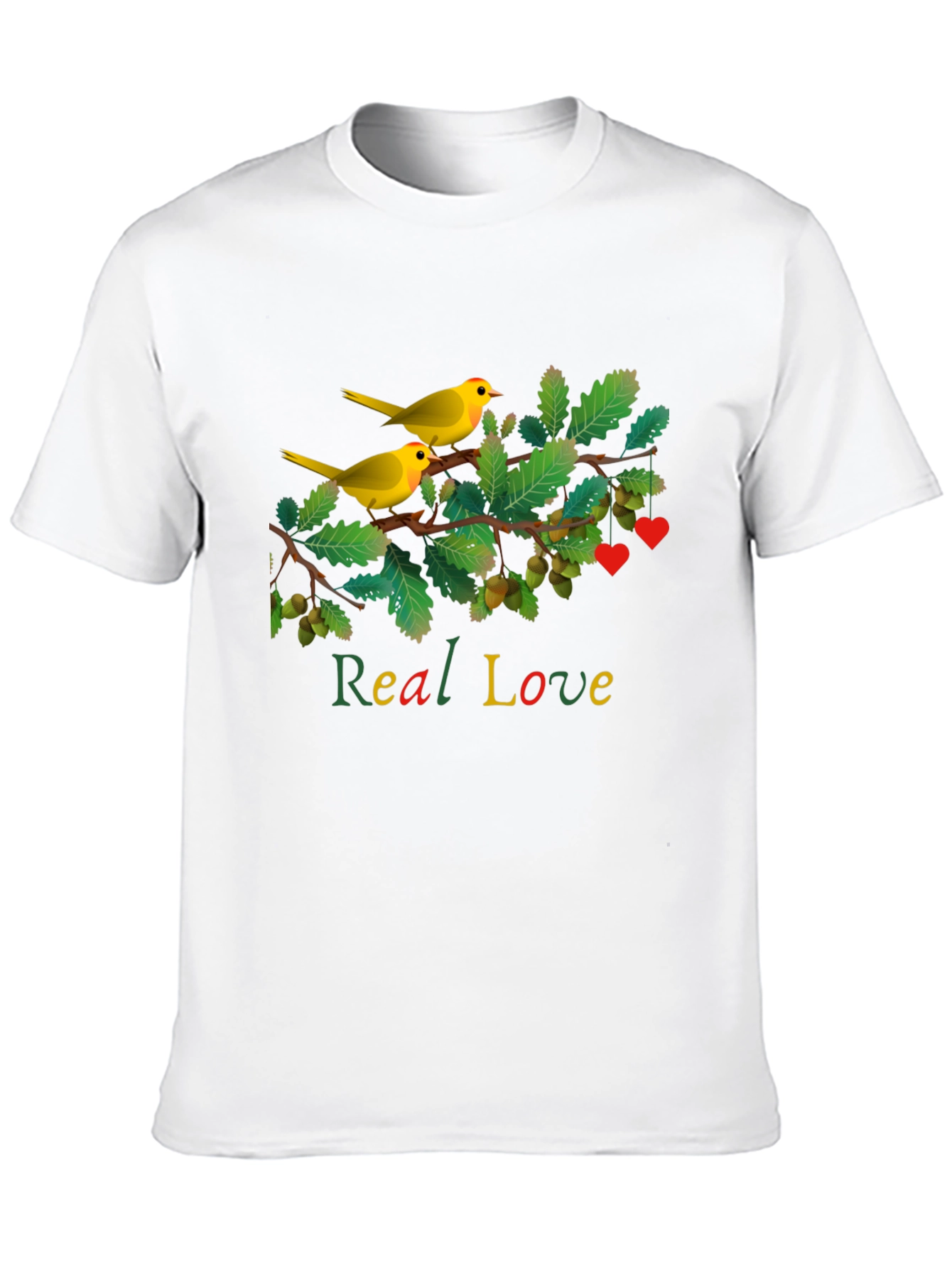 Real Love Bird Branch Graphic Tee