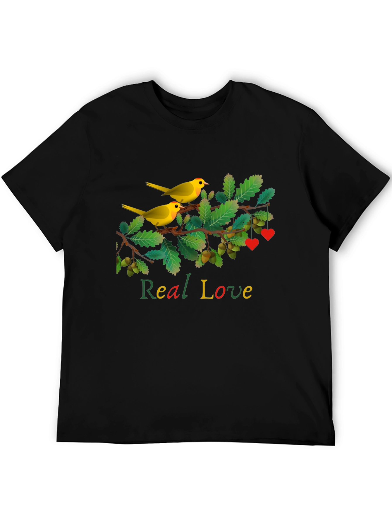 Real Love Bird Branch Graphic Tee