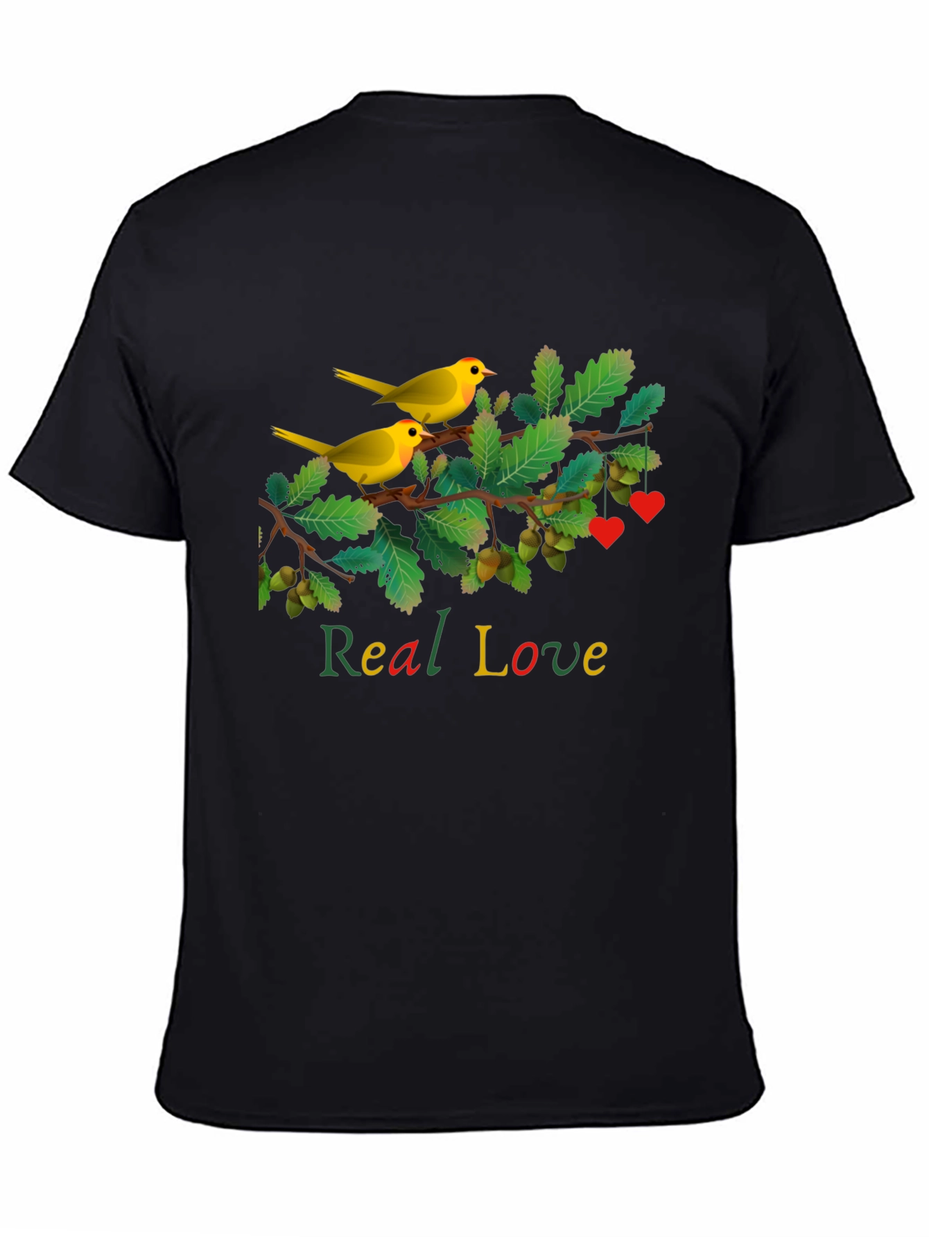 Real Love Bird Branch Graphic Tee