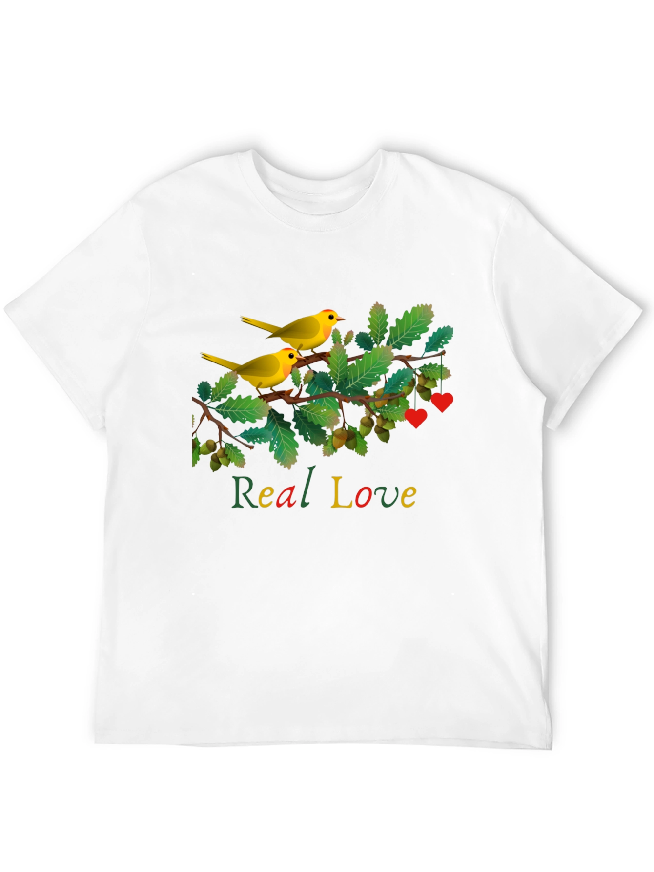Real Love Bird Branch Graphic Tee