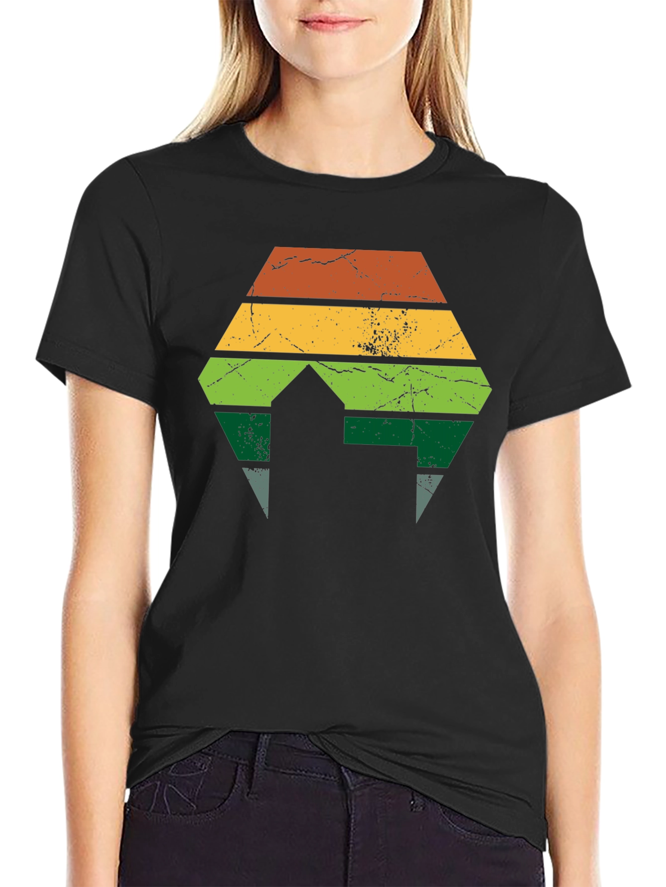 Retro Hexagon Graphic Tee