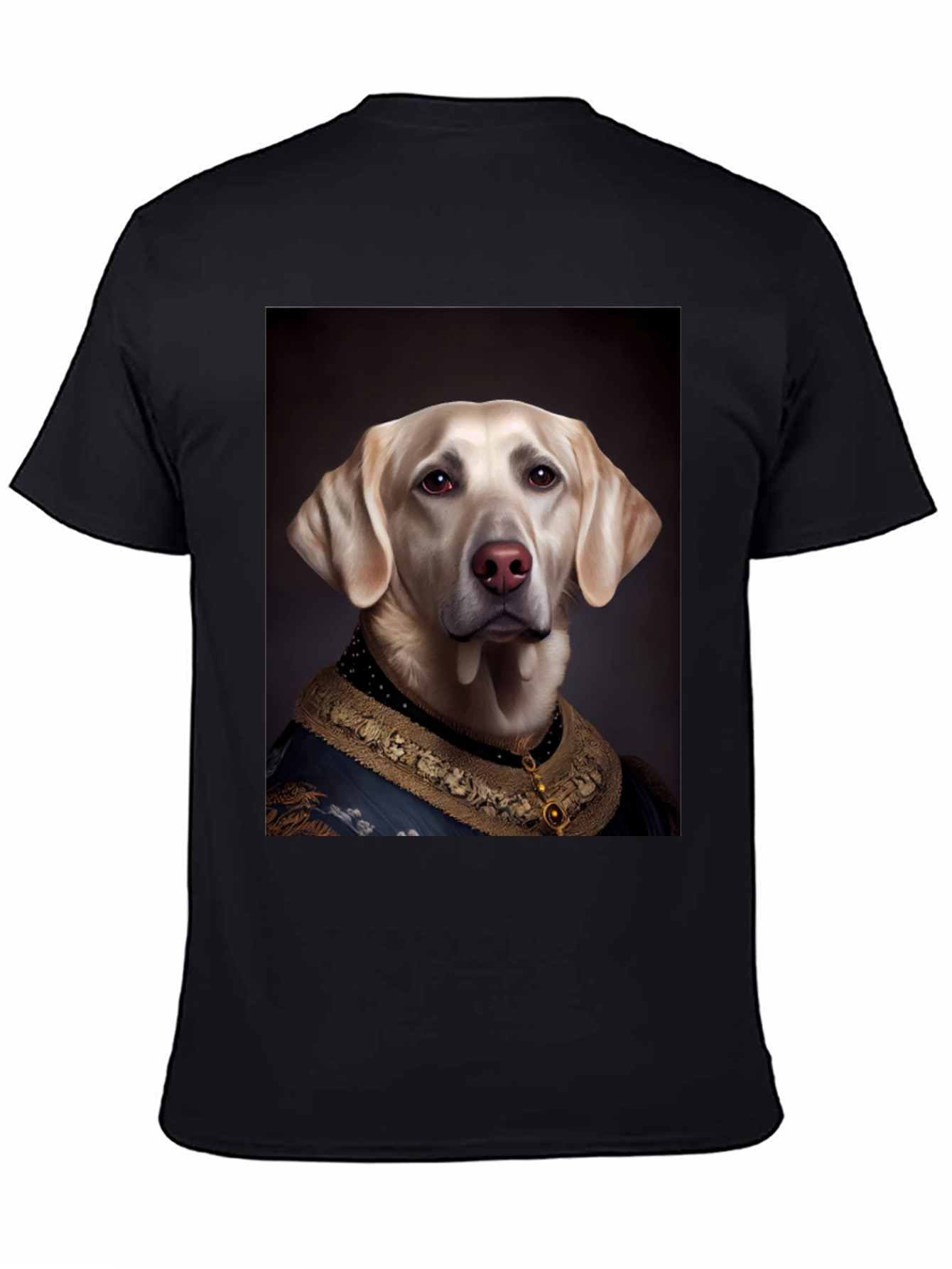 Regal Dog T-Shirt: Royal Labrador Portrait