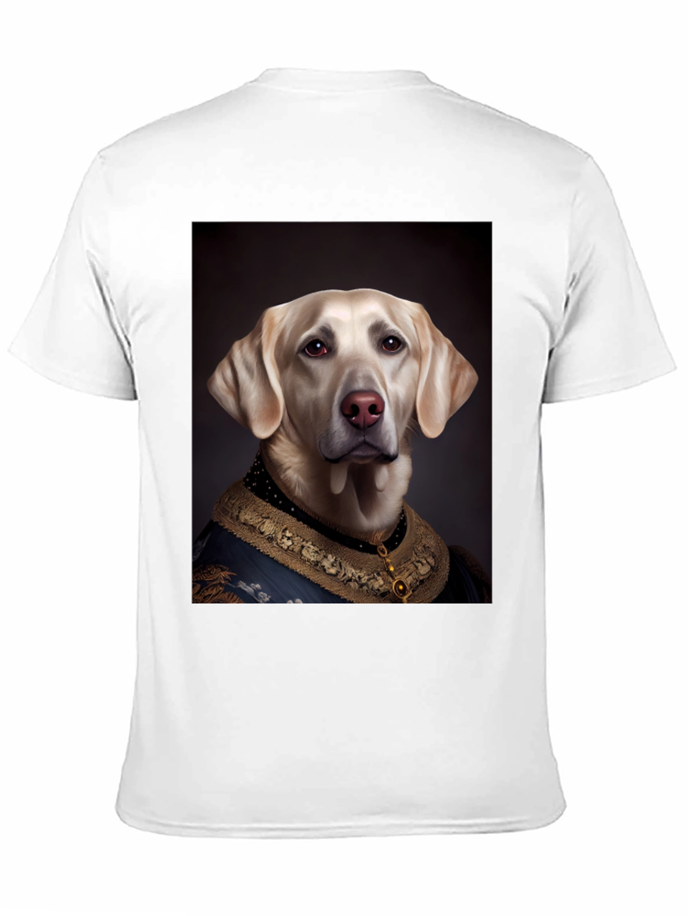 Regal Dog T-Shirt: Royal Labrador Portrait