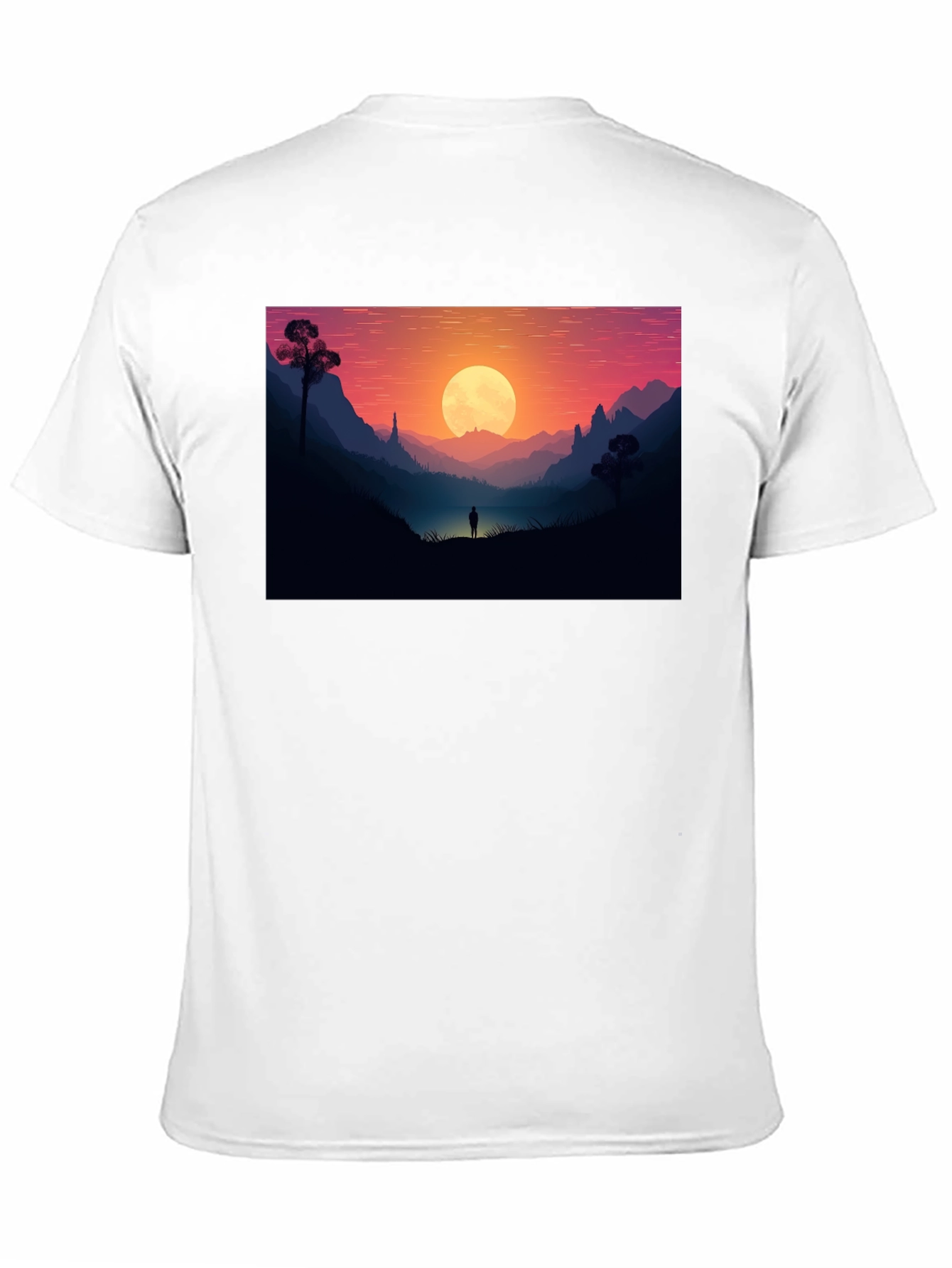 Sunset Silhouette Graphic Tee