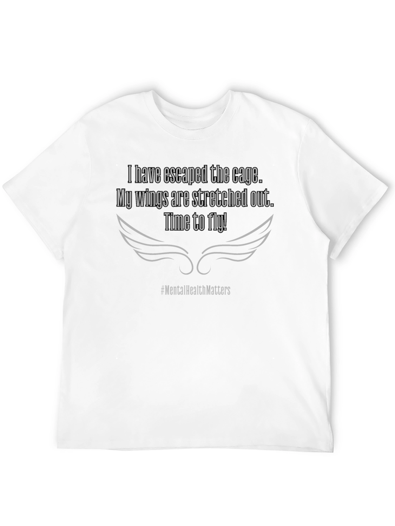 Mental Health Matters T-Shirt: Freedom Wings Tee
