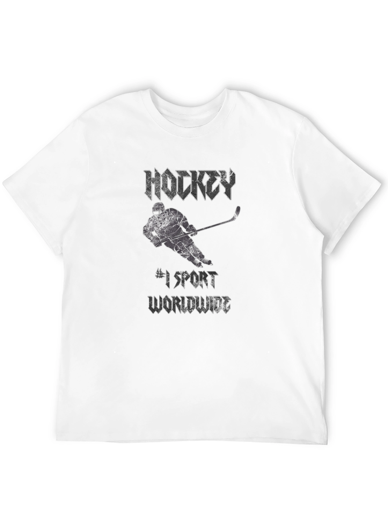 Hockey #1 Sport Worldwide Black T-Shirt