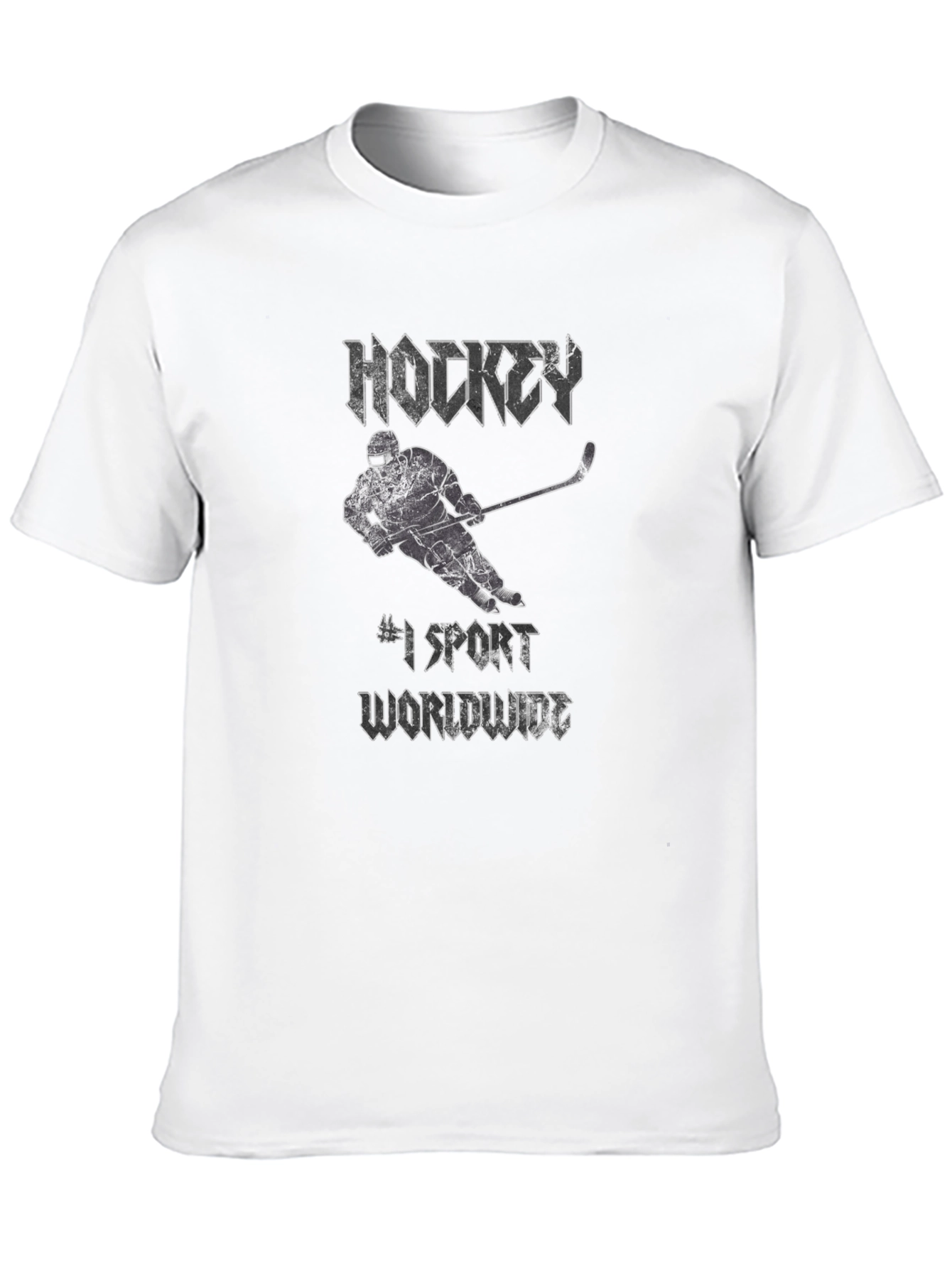 Hockey #1 Sport Worldwide Black T-Shirt