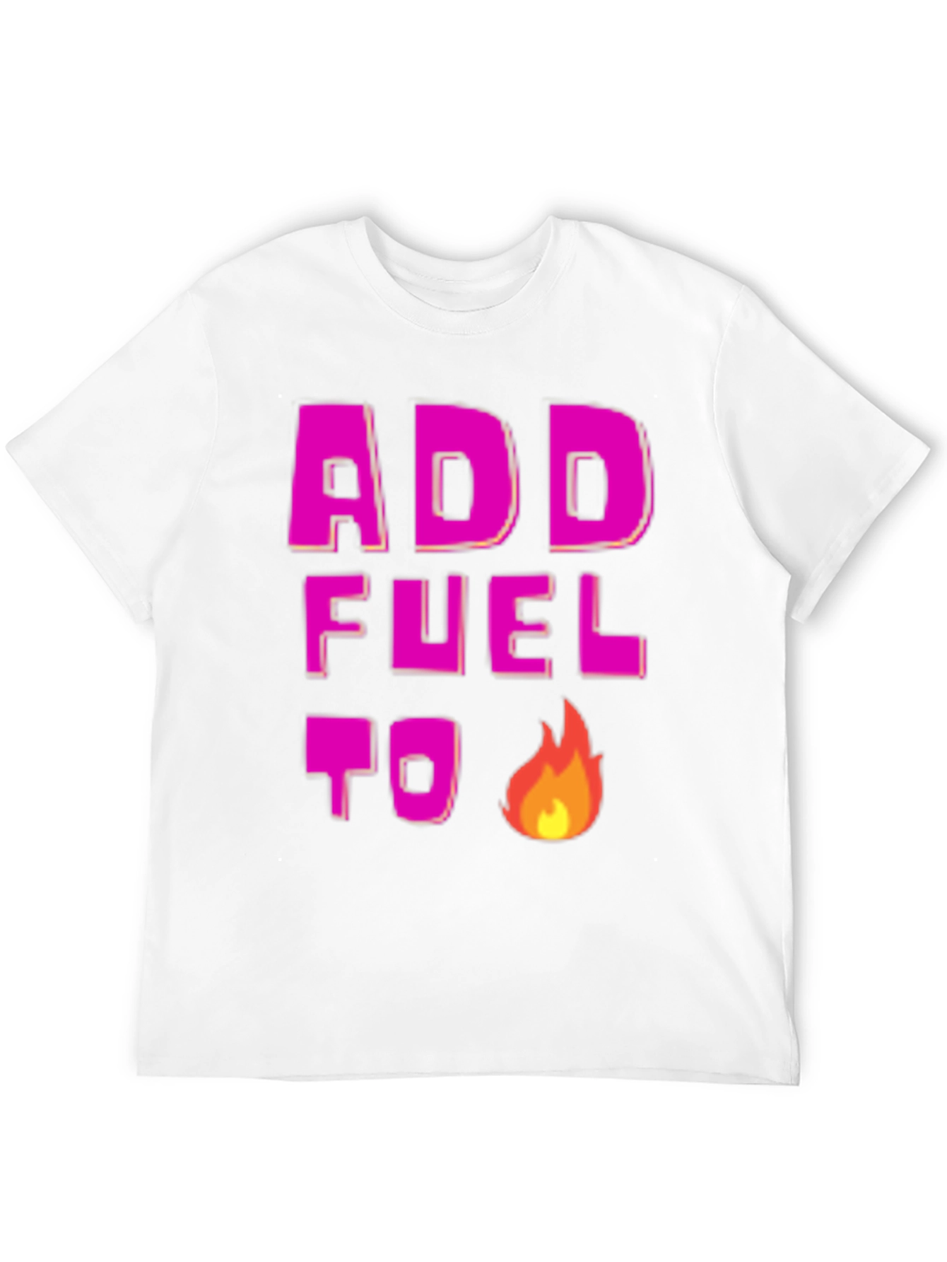 Add Fuel to the Fire Graphic Tee - Black