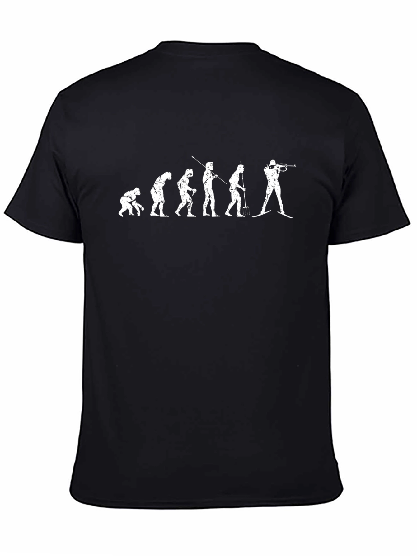 Biathlon Evolution T-Shirt - Funny Sports Tee
